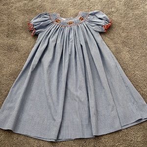 Football 🏈 smocked Dress